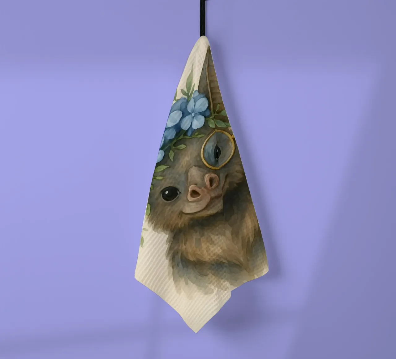 Il pipistrello gentiluomo canovaccio da cucina da Graceful Desine