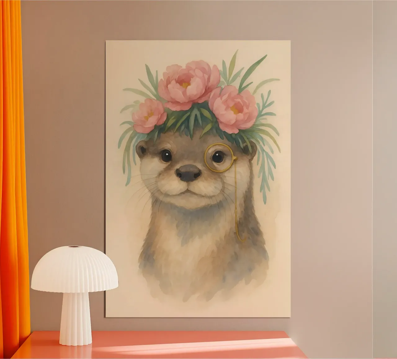 Die sanfte Otter-Rebe Hahnemühle von Graceful Desine