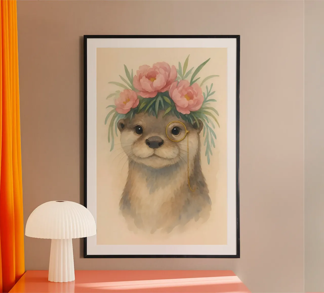 Die sanfte Otter-Rebe Hahnemühle von Graceful Desine