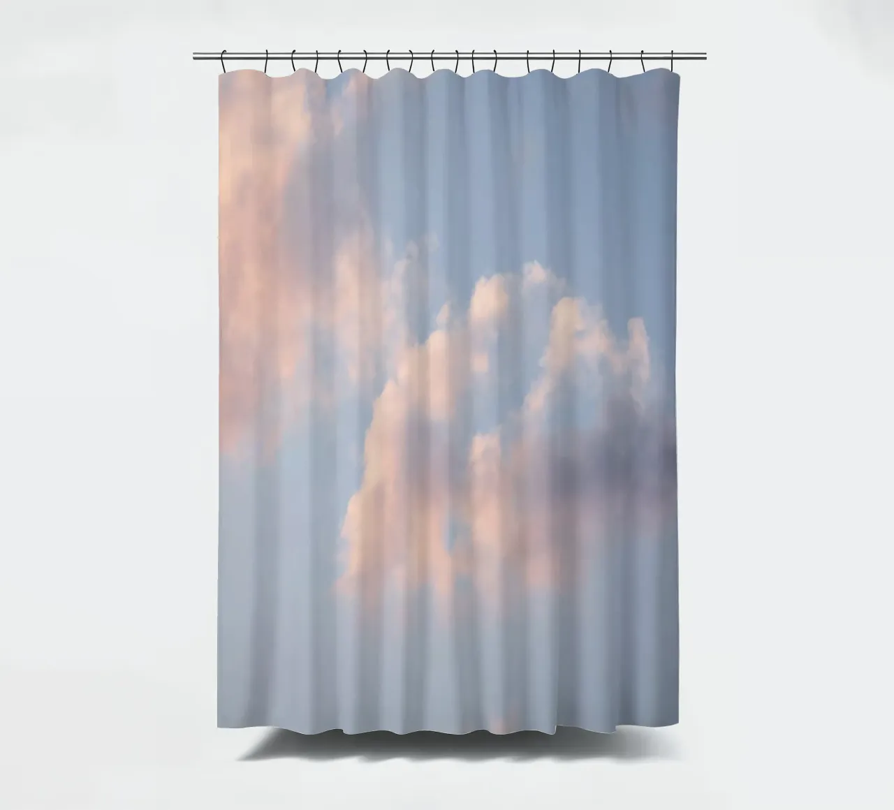 Pastel Sky 16 Duschvorhang von Mareike Böhmer Photography