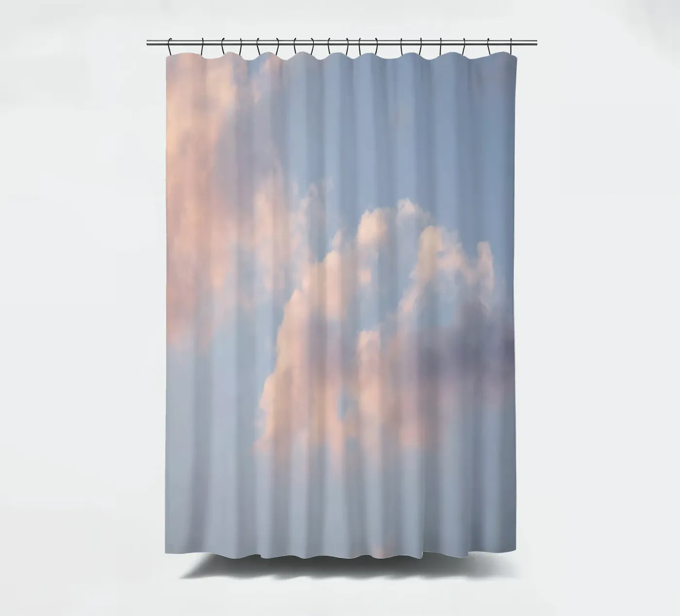 Pastel Sky 16 Duschvorhang von Mareike Böhmer Photography