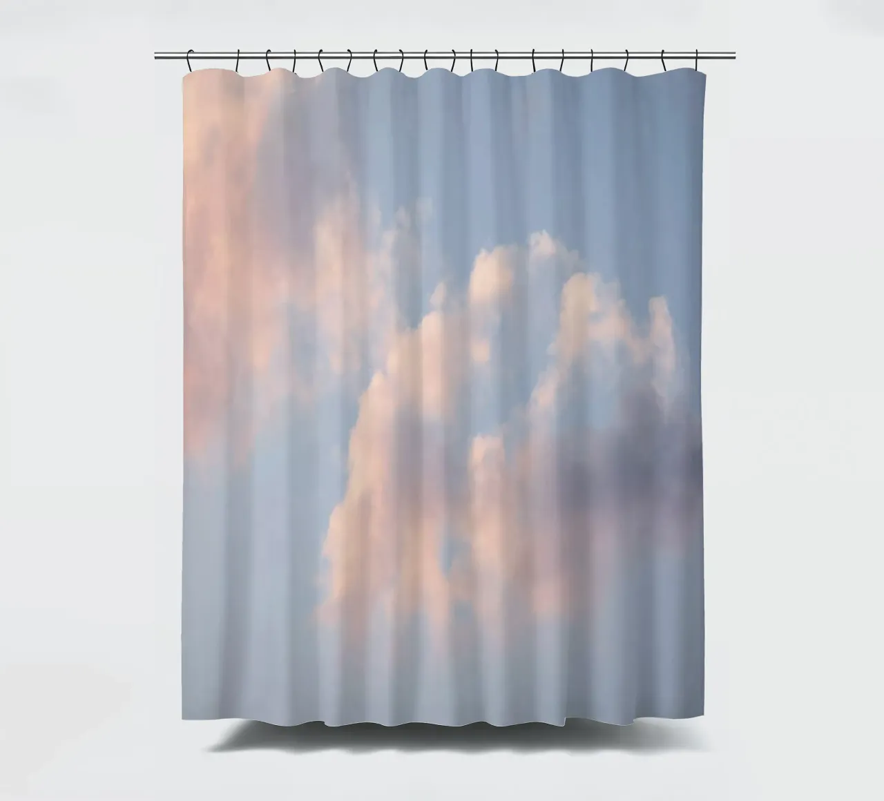 Pastel Sky 16 Duschvorhang von Mareike Böhmer Photography