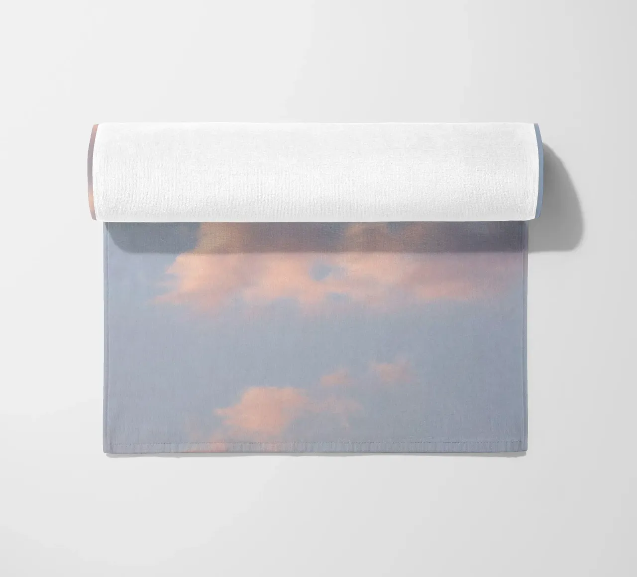 Pastel Sky 16 Strandtuch von Mareike Böhmer Photography