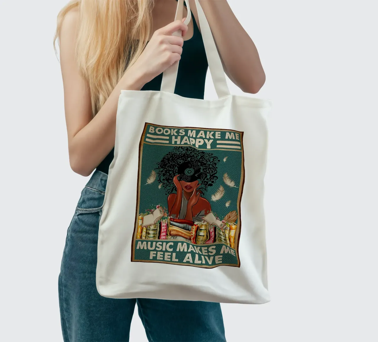 Libro Rendimi felice borsa in juta da hibbs ronniee