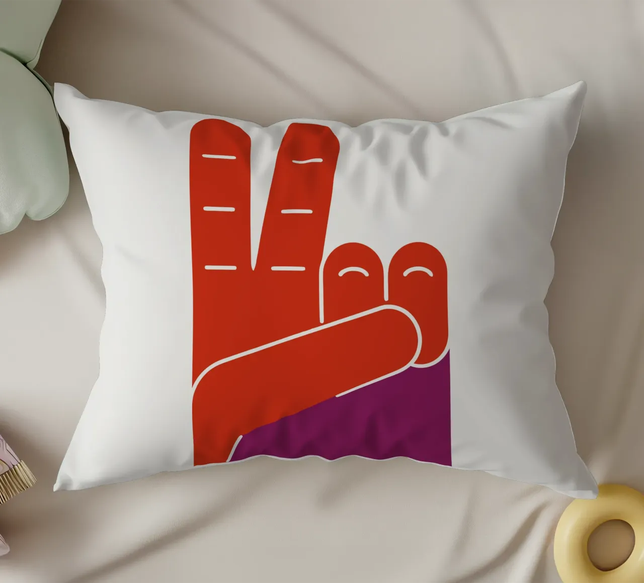 Peace & Play cuscino da SMPLE