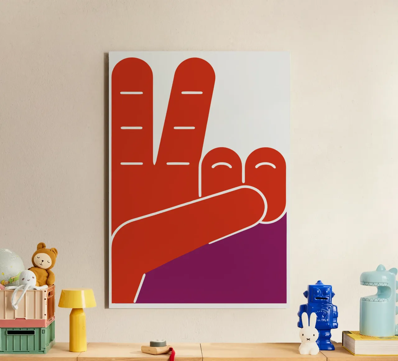 Peace & Play alluminio dibond da SMPLE