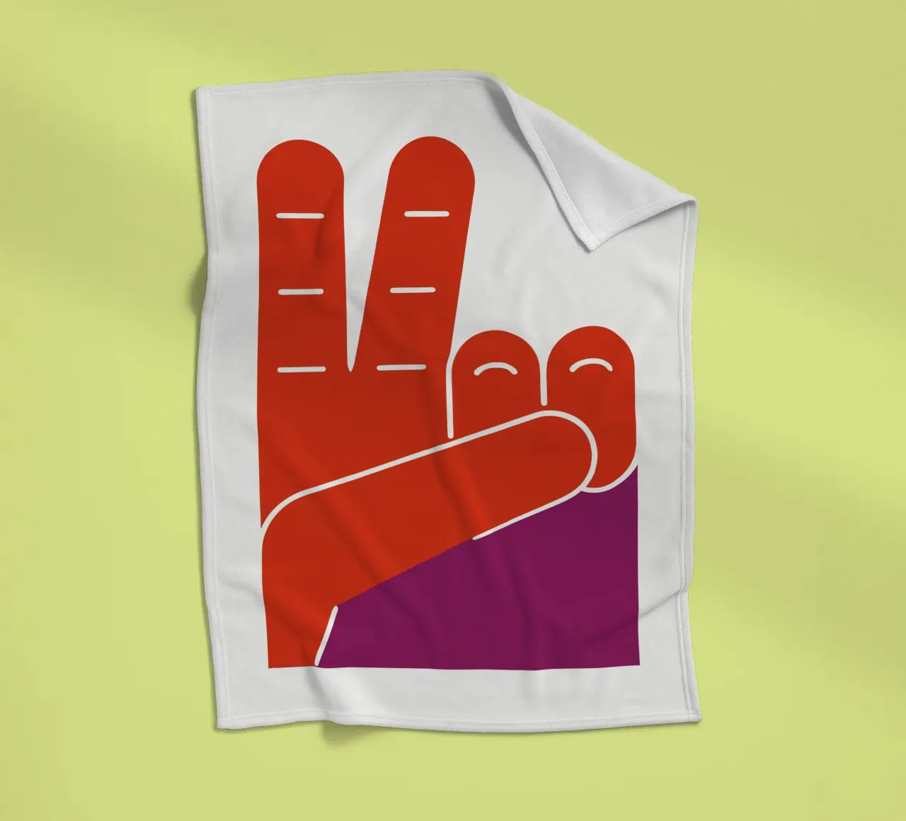 Peace & Play coperta in pile da SMPLE