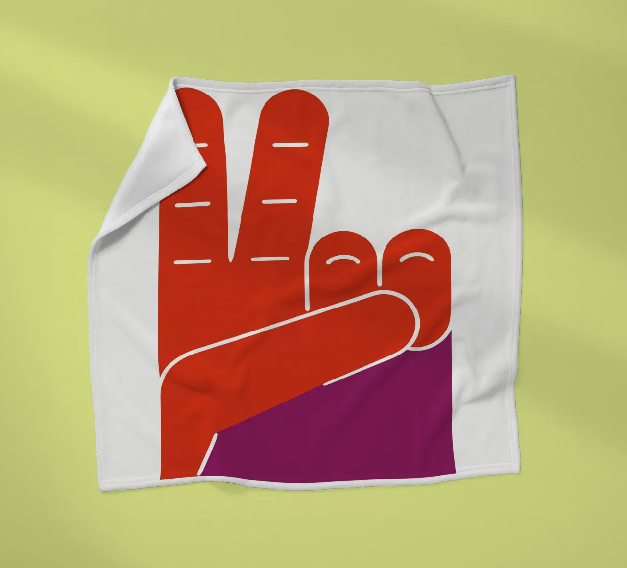 Peace & Play coperta in pile da SMPLE