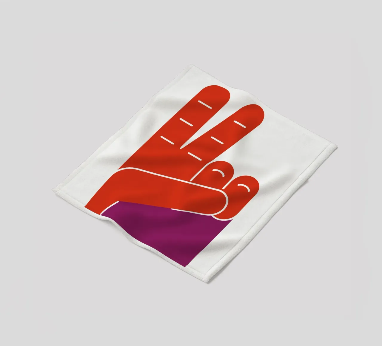 Peace & Play coperta in pile da SMPLE