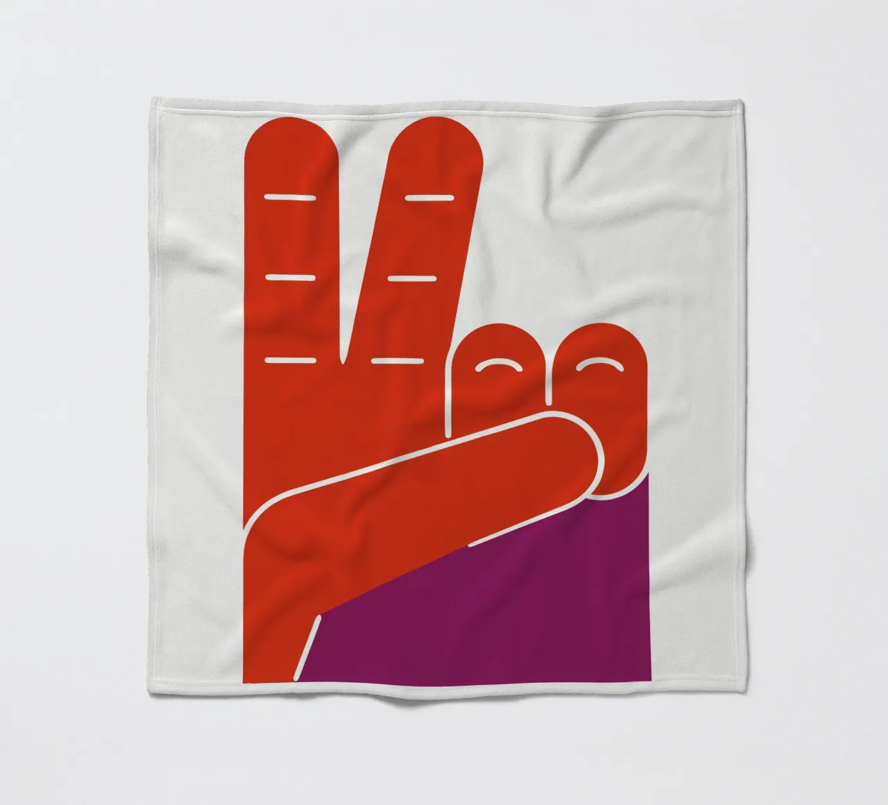 Peace & Play coperta in pile da SMPLE