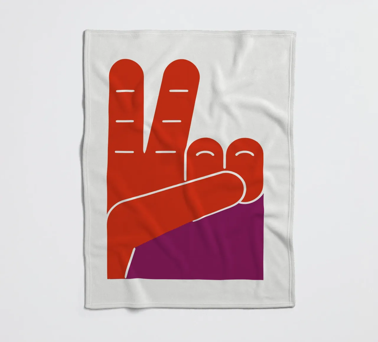 Peace & Play coperta in pile da SMPLE