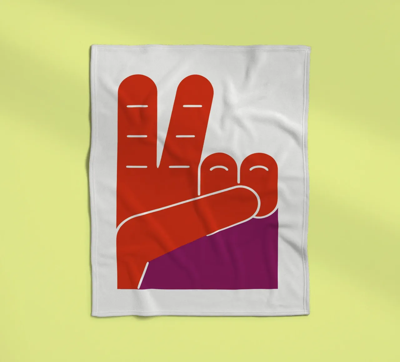 Peace & Play coperta in pile da SMPLE