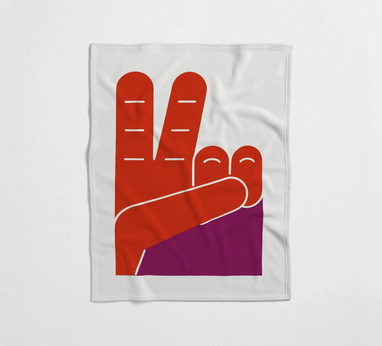 Peace & Play coperta in pile da SMPLE