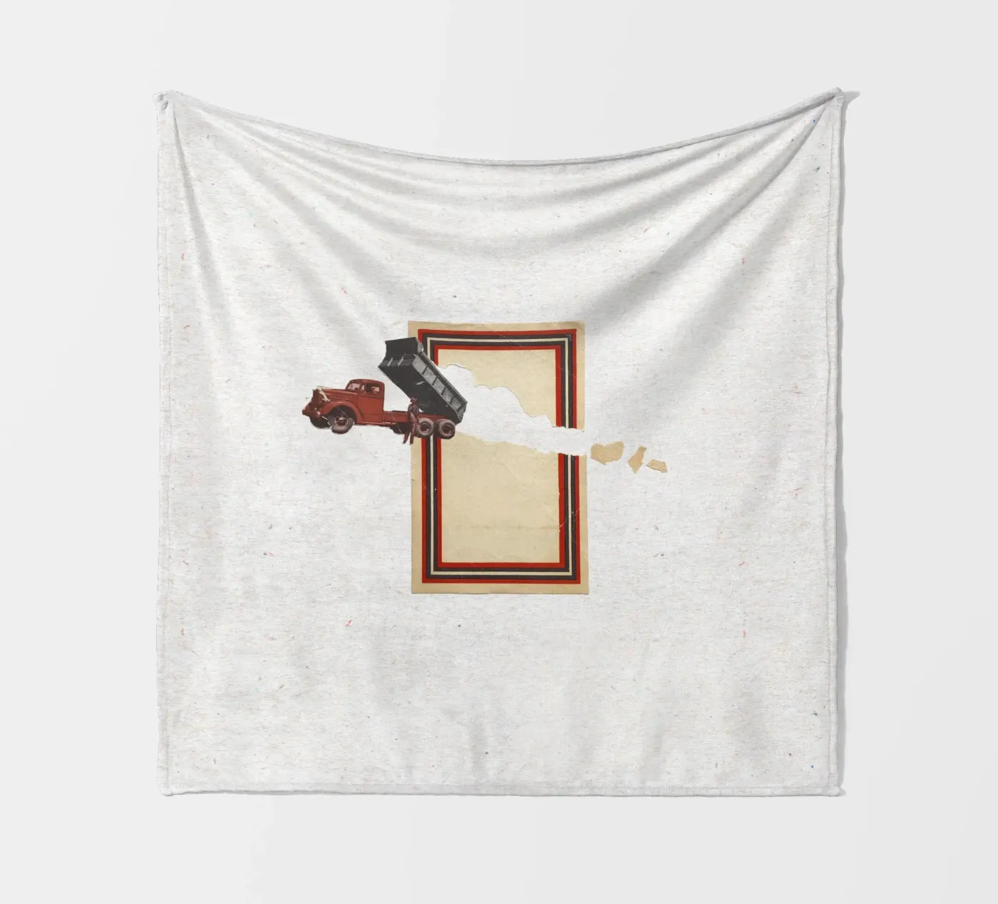 Torn load coperta in pile da Carlos Quitério