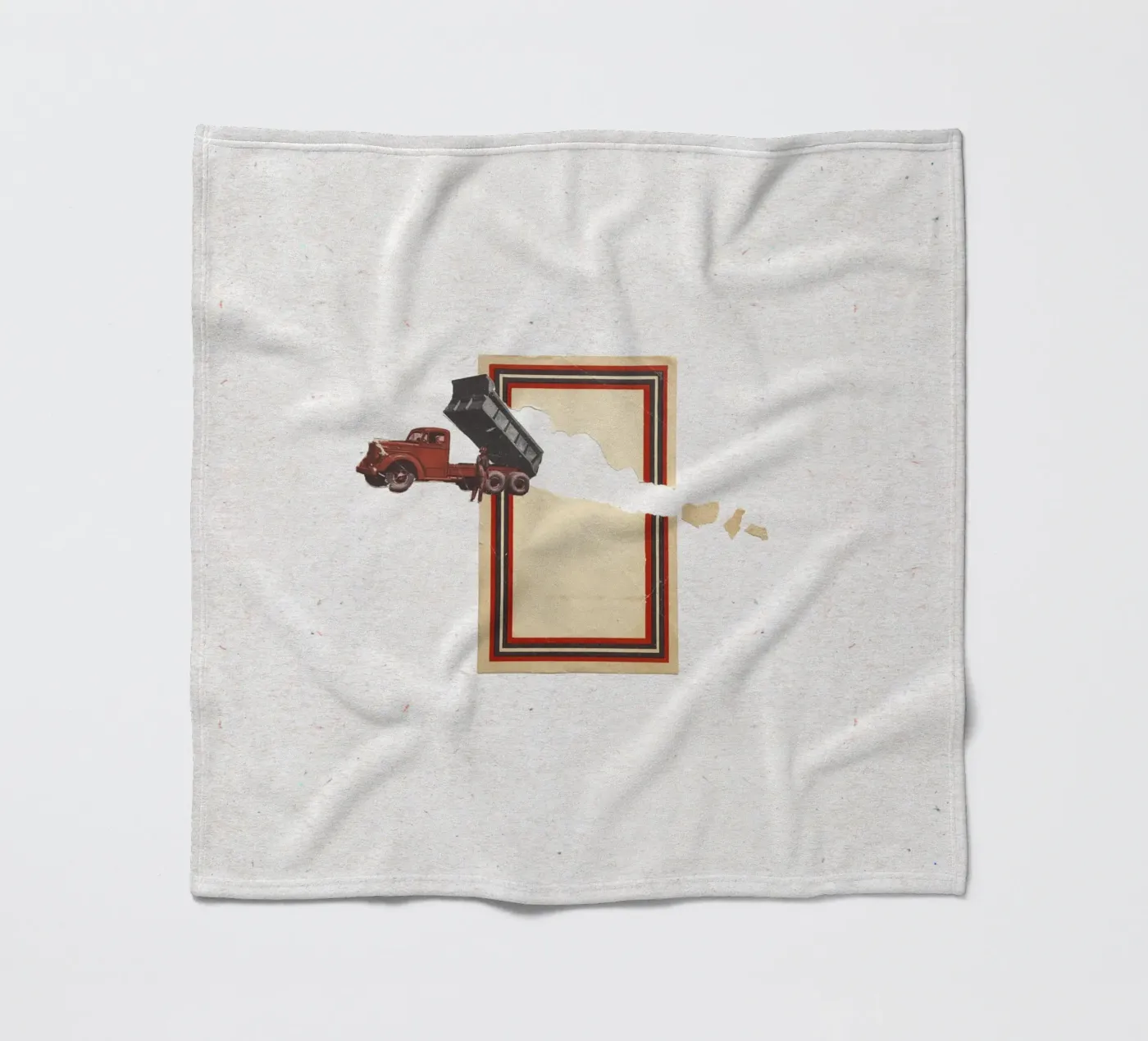 Torn load coperta in pile da Carlos Quitério