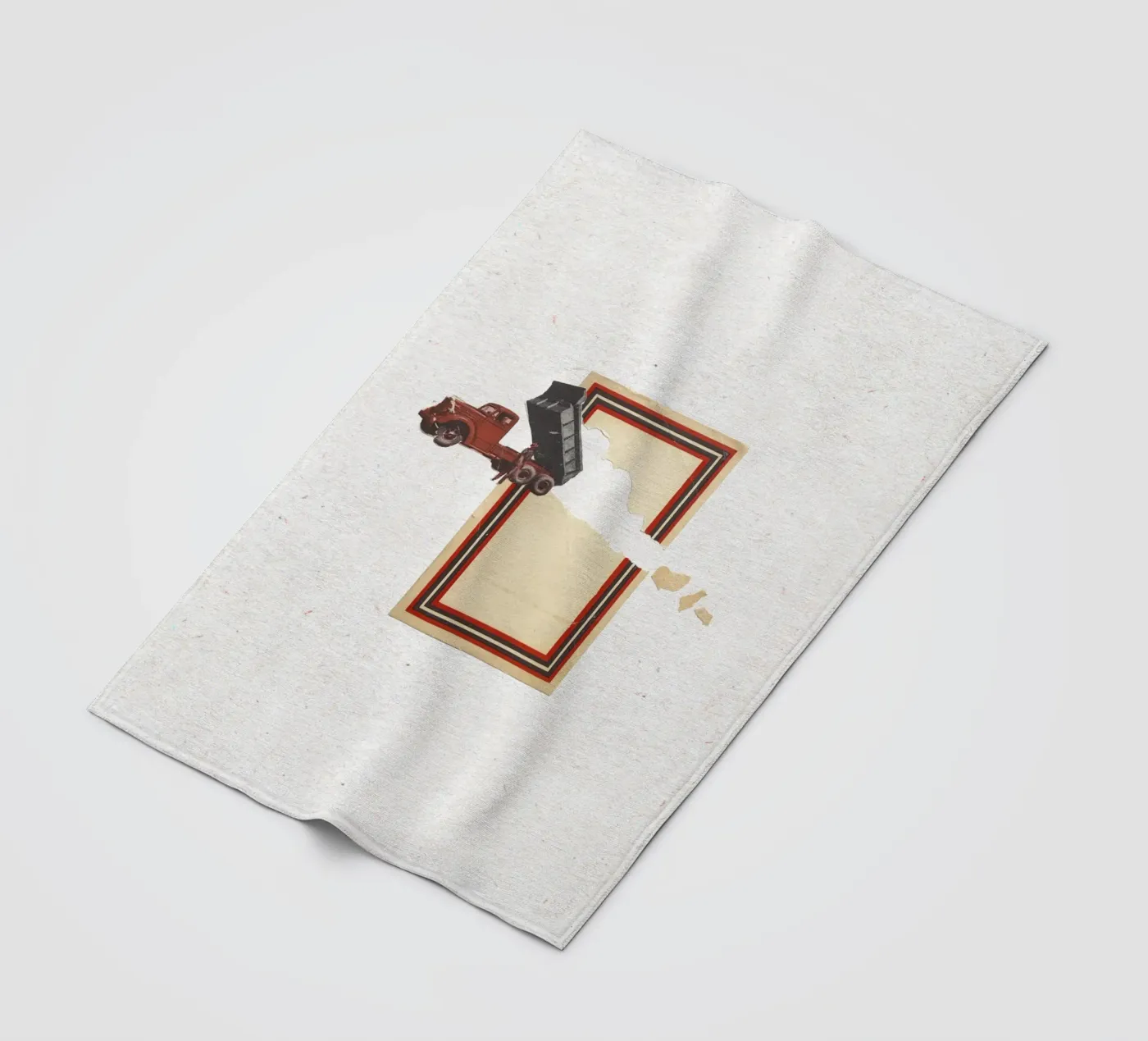 Torn load coperta in pile da Carlos Quitério