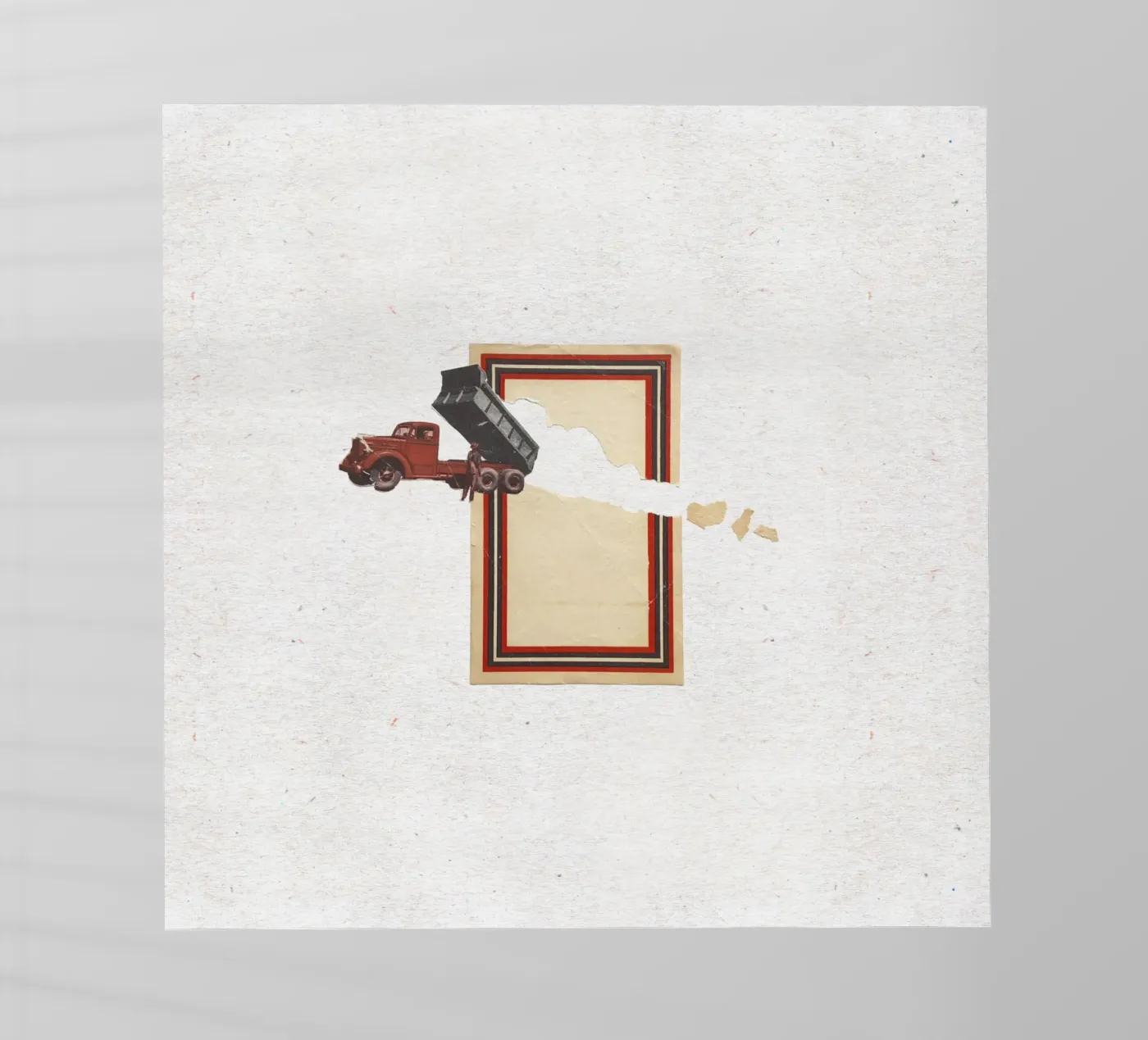 Torn load backlit folie van Carlos Quitério