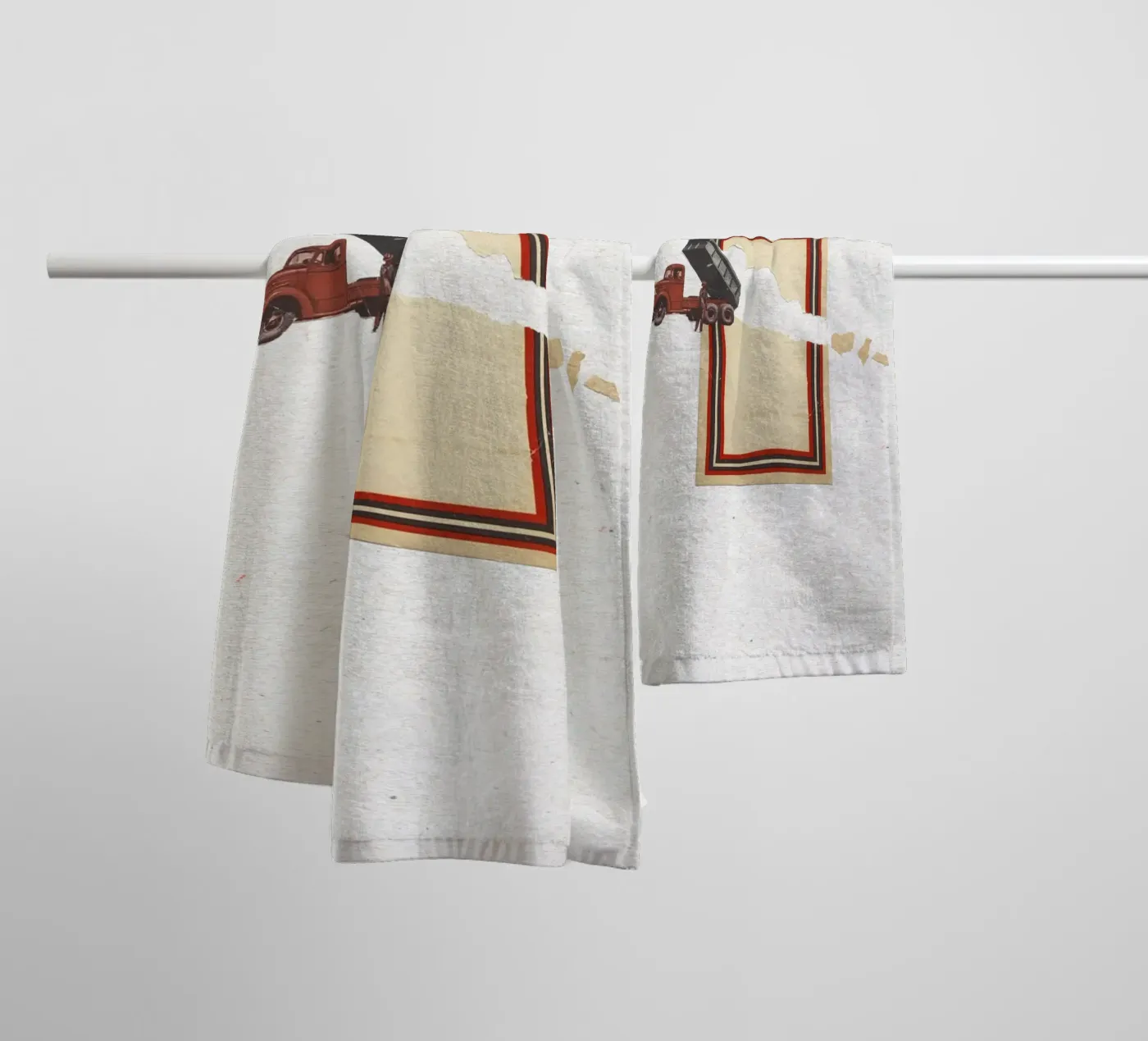 Torn load badhanddoek van Carlos Quitério