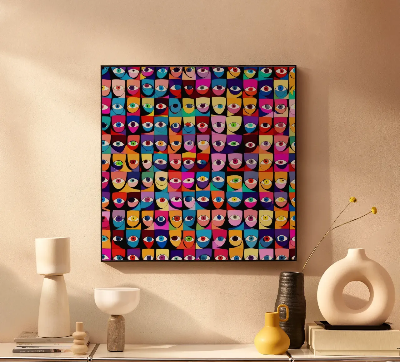 Occhi_14 plexiglass da AI-Portraits by LK