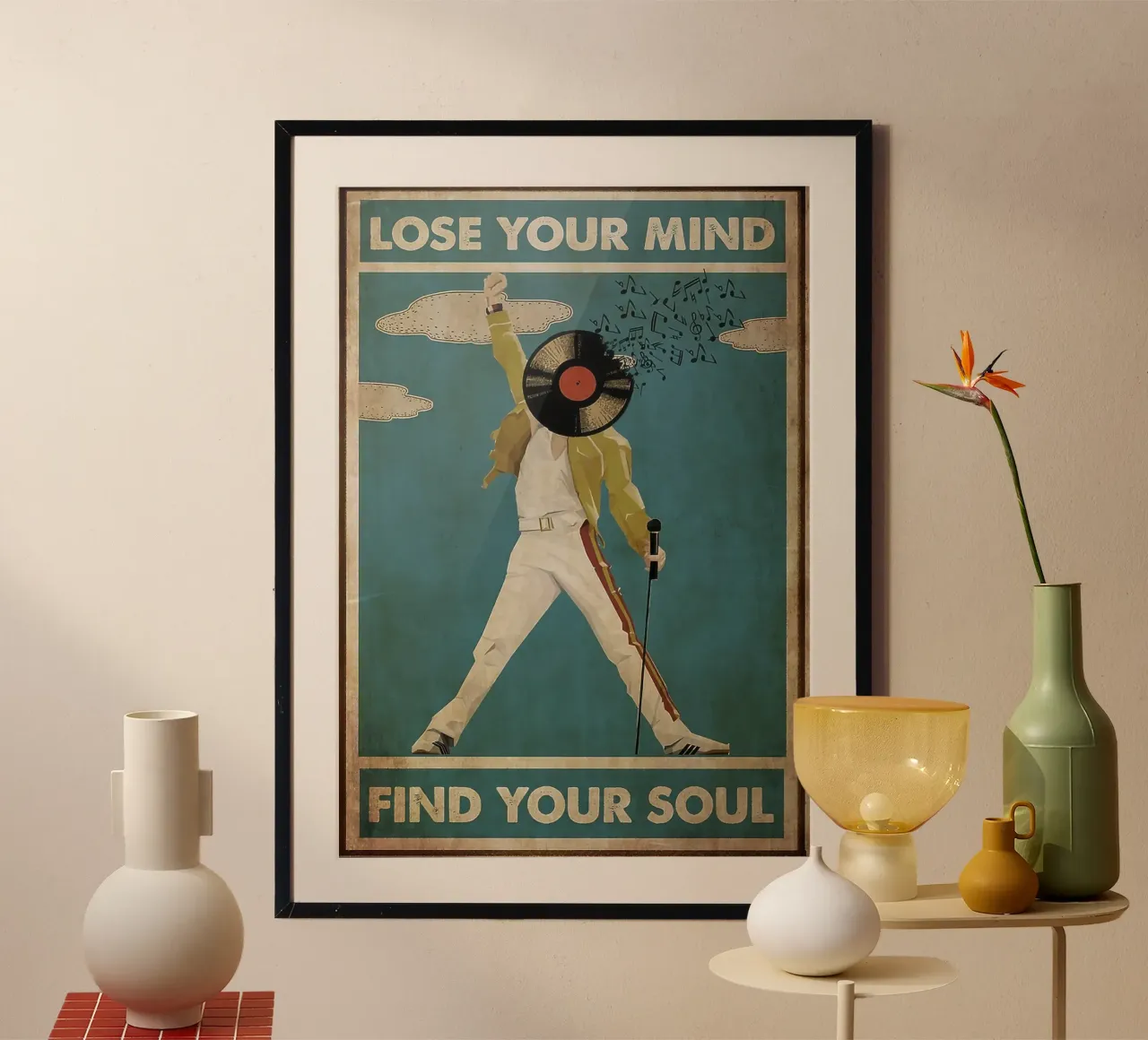 Fredie Mercury Perdere la mente e trovare l'anima carta hahnemühle da hibbs ronniee