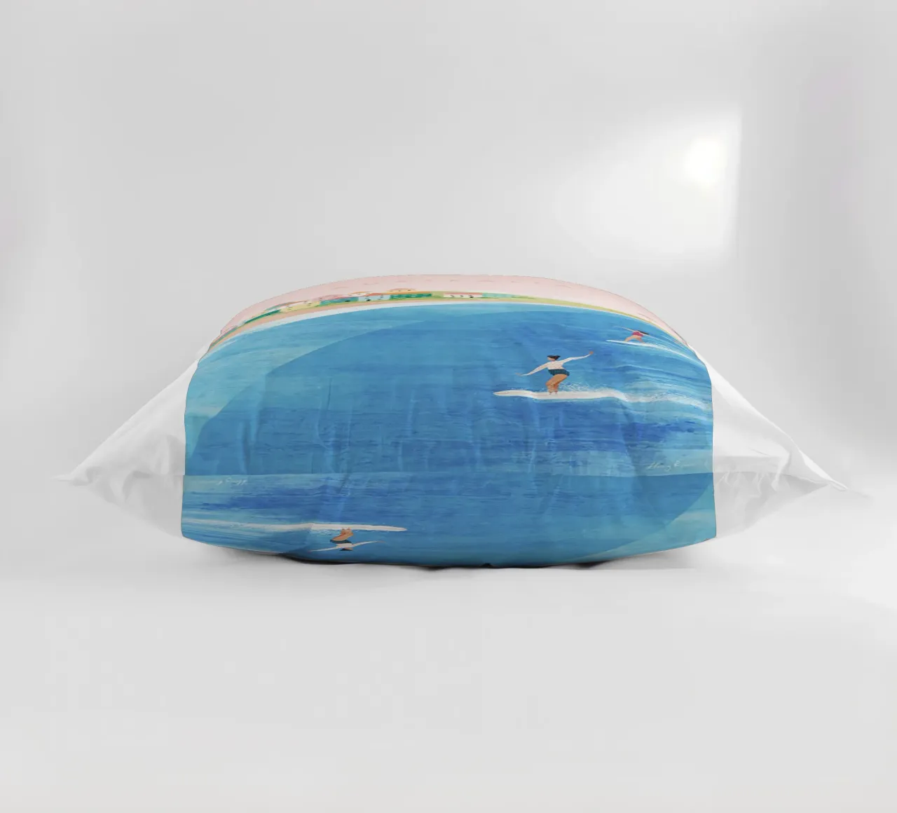 le donne fanno surf cuscino da damon store