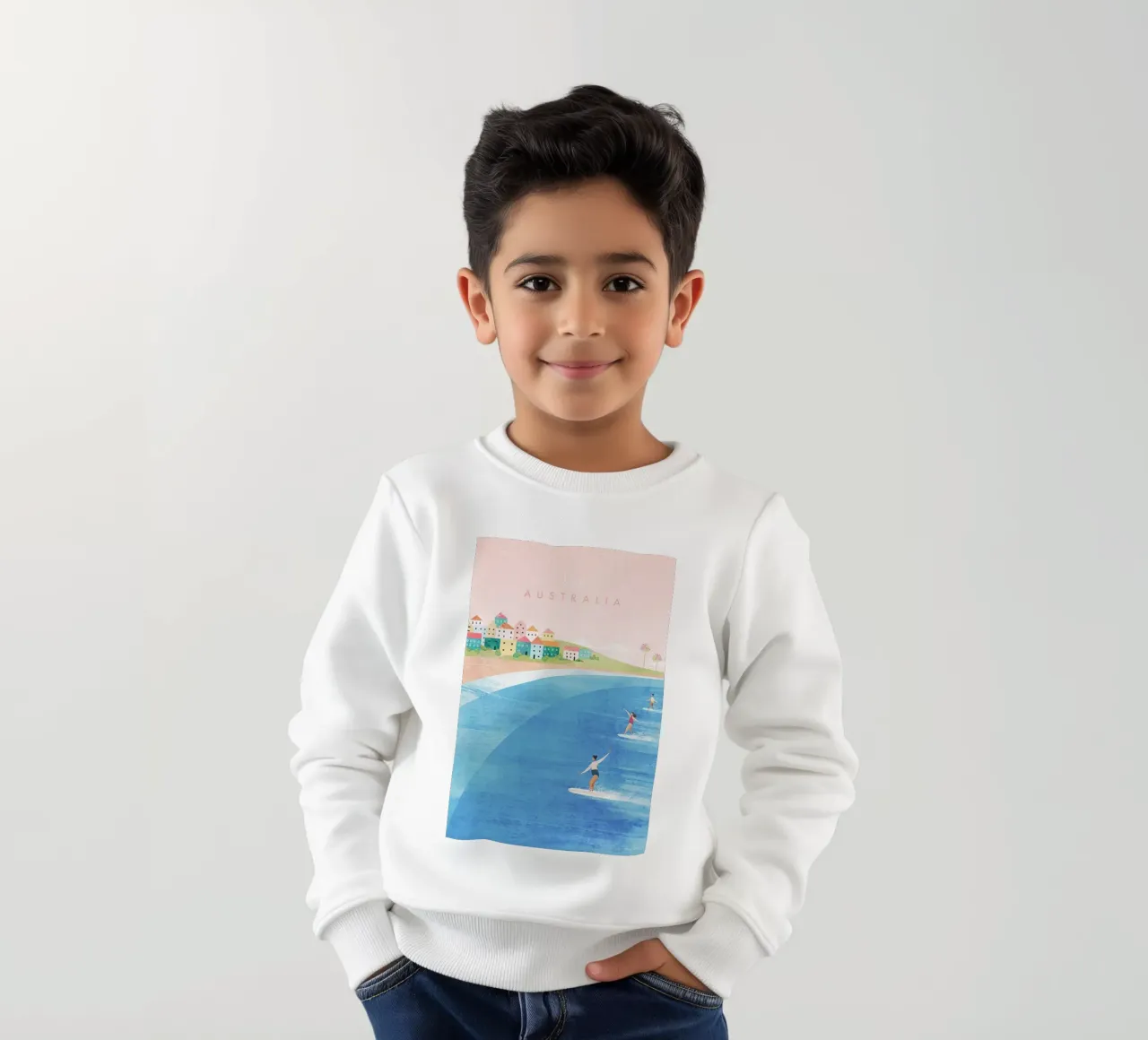 le donne fanno surf felpa bambino da damon store
