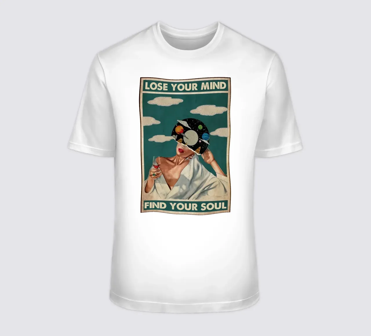 Perdere la mente e ritrovare l'anima Bevete t-shirt da hibbs ronniee