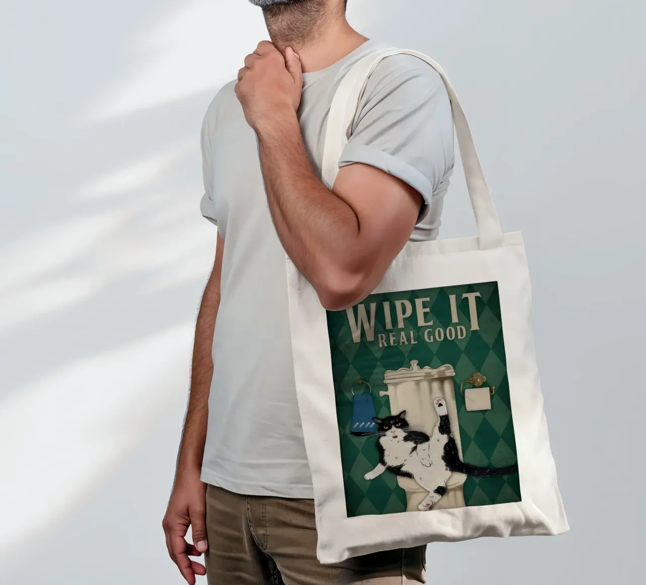 Pulire bene borsa in juta da hibbs ronniee