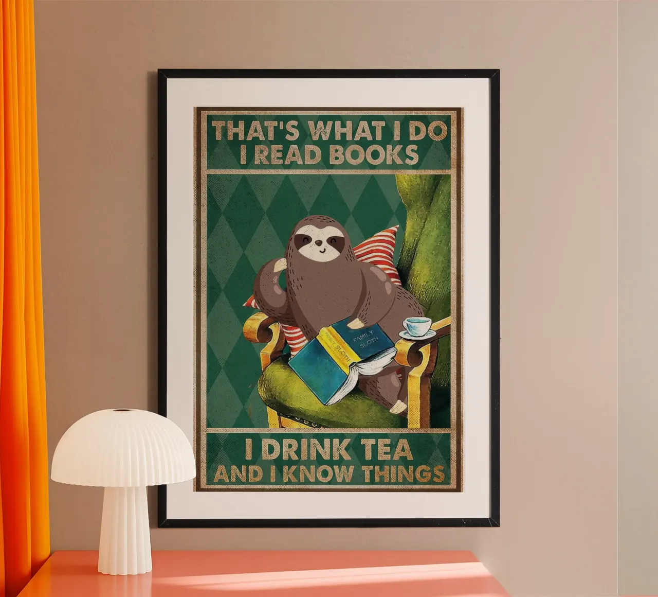 Das tue ich Ich lese Bücher Ich trinke Tee Hahnemühle von hibbs ronniee