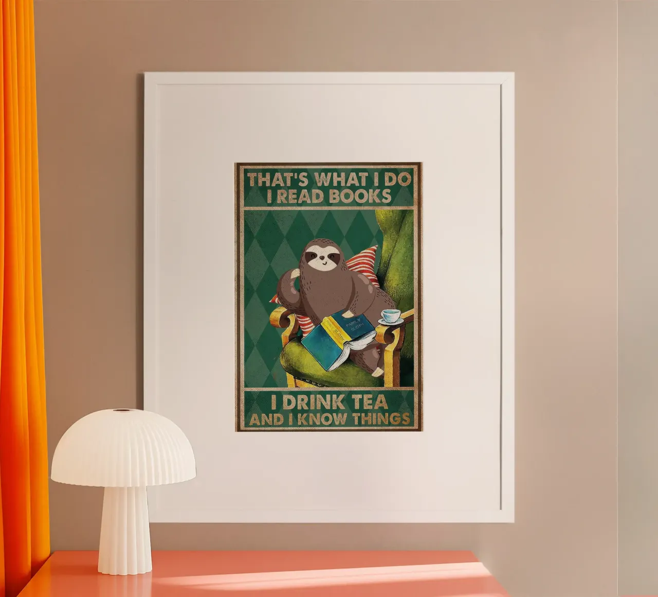 Das tue ich Ich lese Bücher Ich trinke Tee Hahnemühle von hibbs ronniee