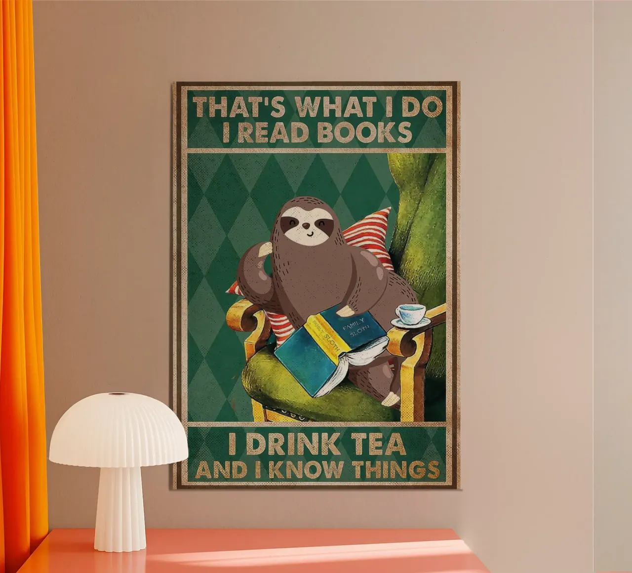 Das tue ich Ich lese Bücher Ich trinke Tee Hahnemühle von hibbs ronniee