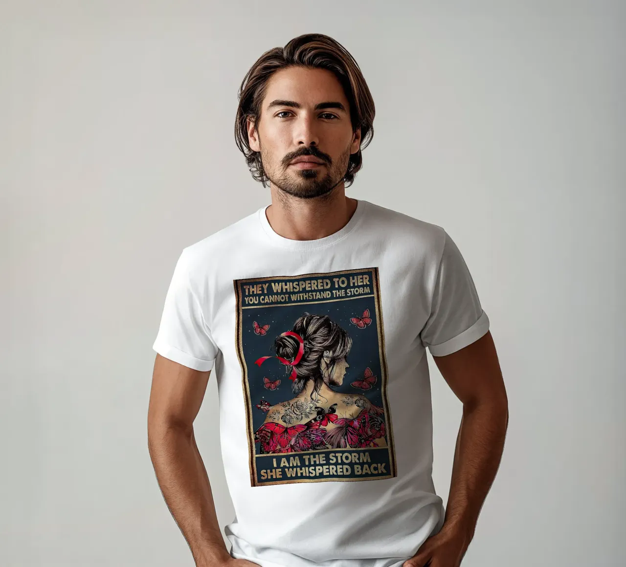 Sie flüsterten ihr zu: Du kannst dem Sturm nicht widerstehen T-Shirt von hibbs ronniee