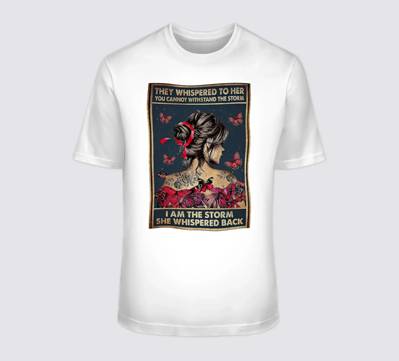 Sie flüsterten ihr zu: Du kannst dem Sturm nicht widerstehen T-Shirt von hibbs ronniee
