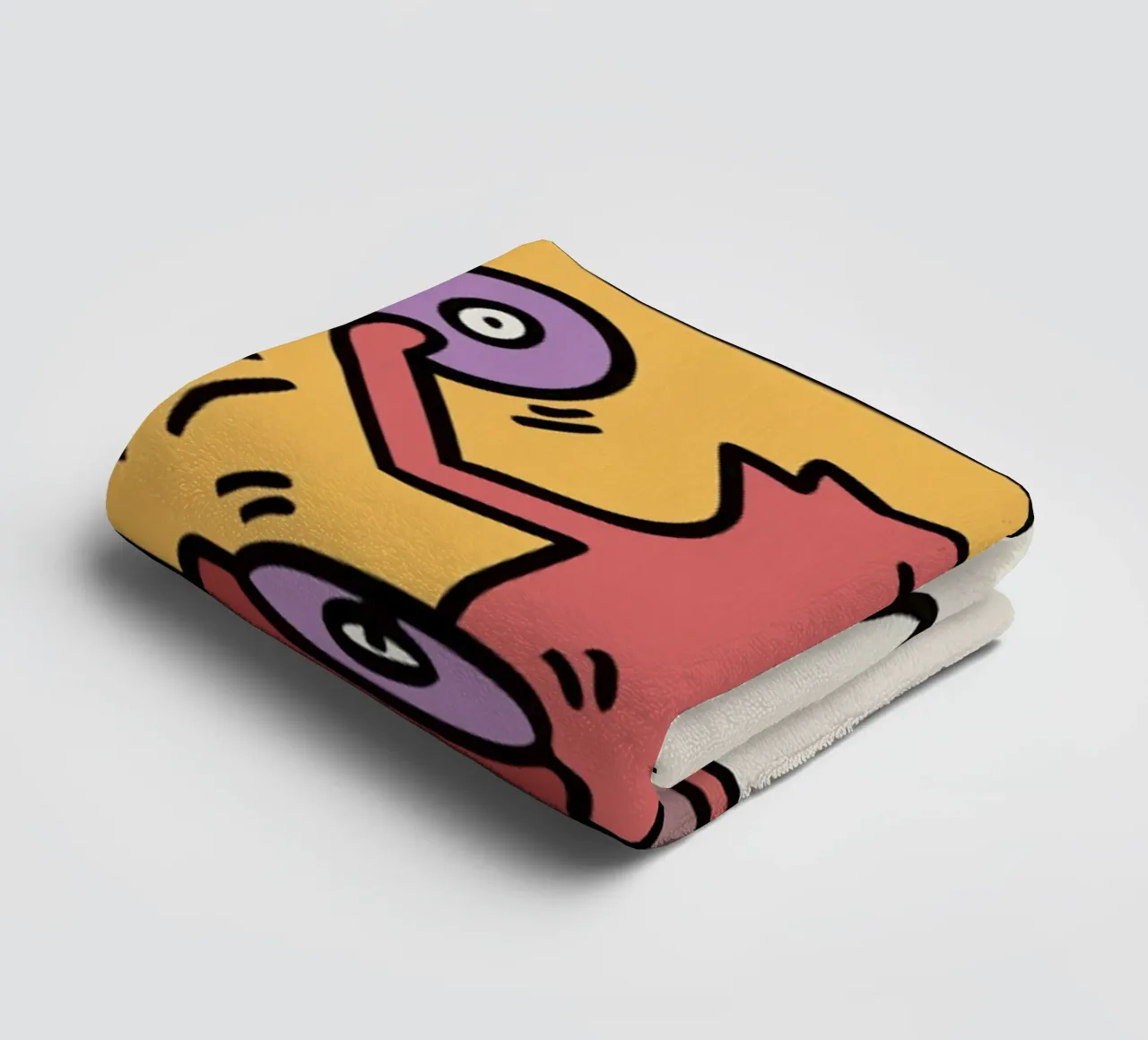 Keith Haring DJ.1983 asciugamano da bagno da edward shop