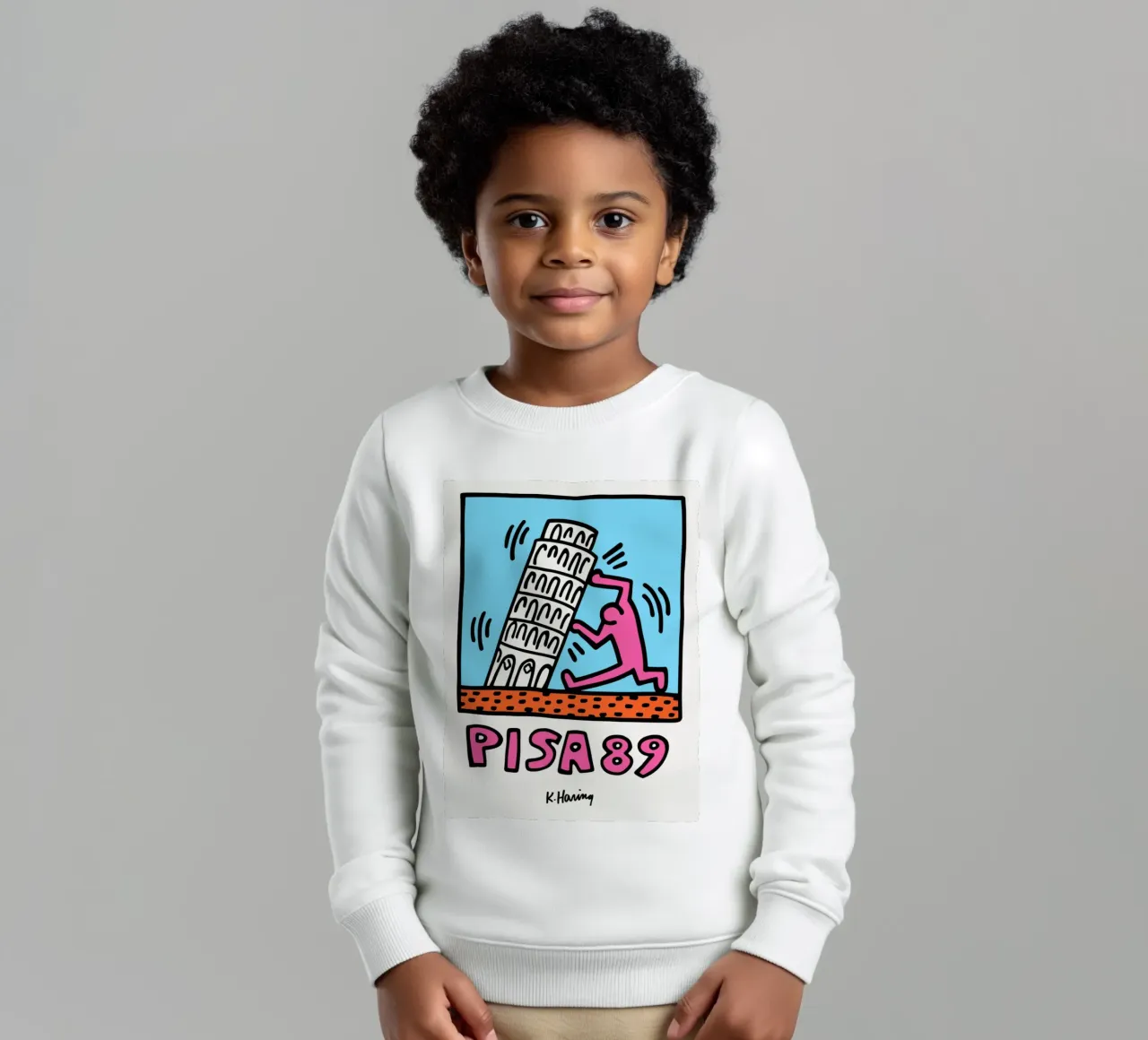 Pisa 89 felpa bambino da edward shop