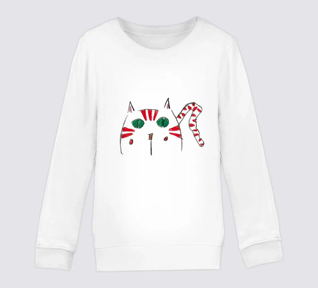 Miau Miau #1 felpa bambino da Ava Baleine