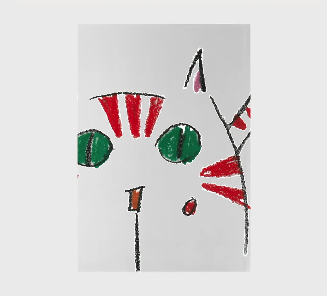 Miau Miau #1 notebook by Ava Baleine