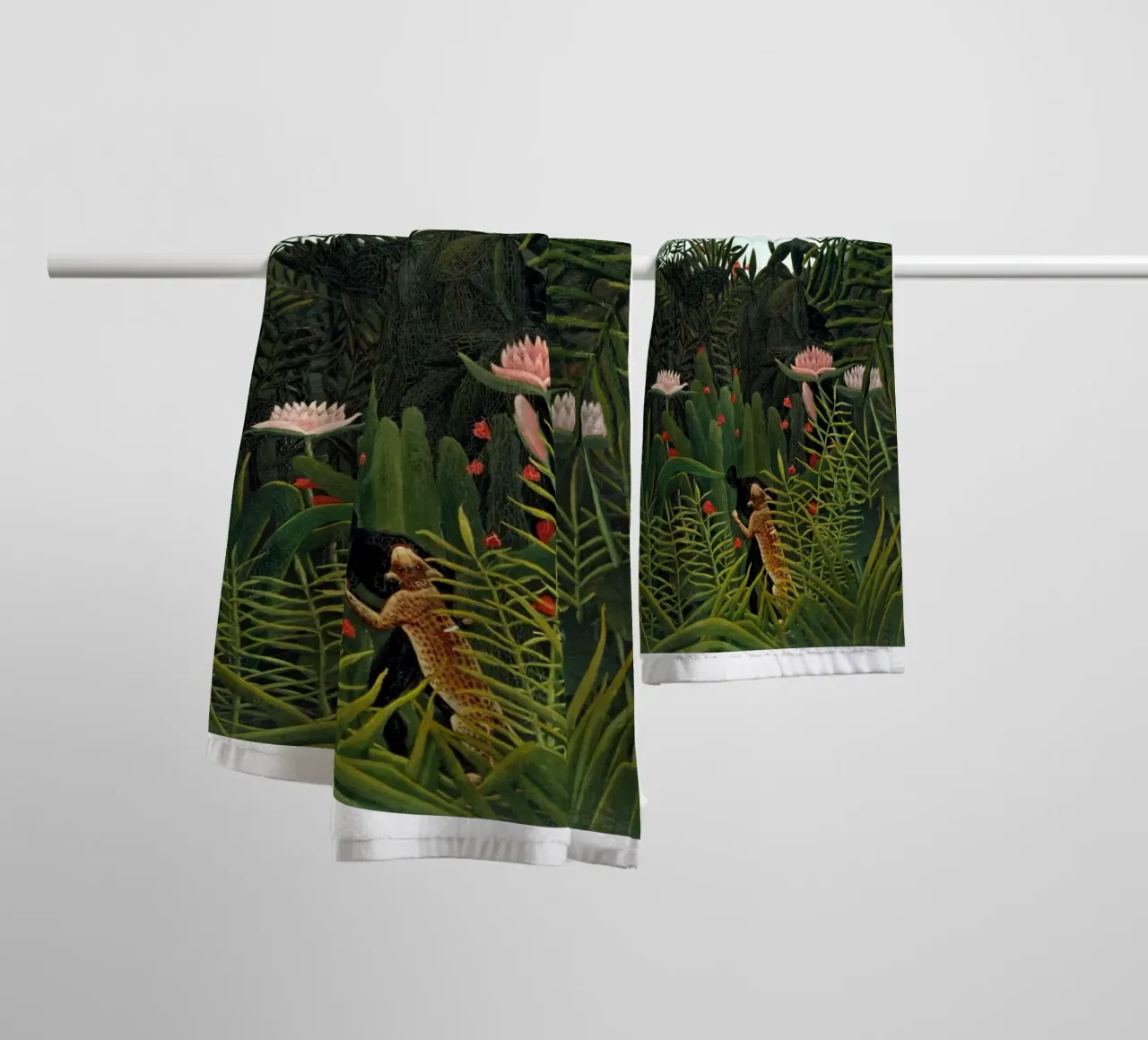 scary forest conditions towel by taylor shop