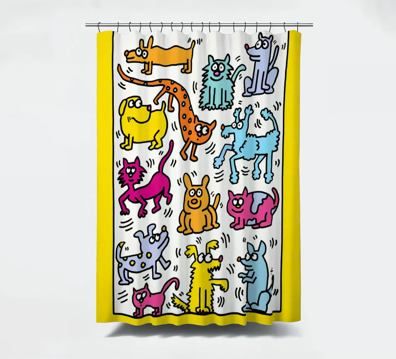 La Humane Society della Contea di Broward 1987 tenda da doccia da edward shop