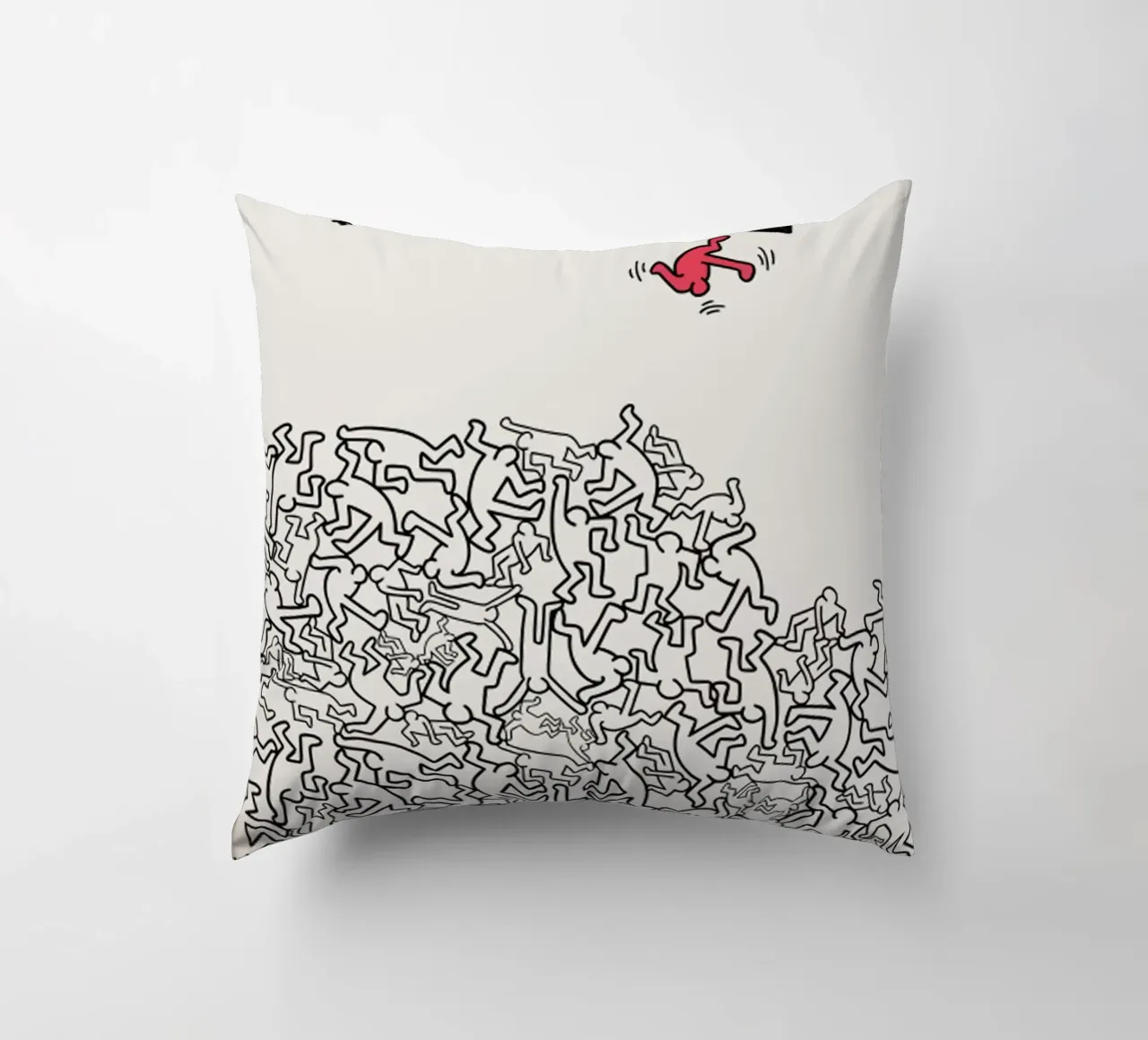 Keith Haring LA CADUTA cuscino da edward shop