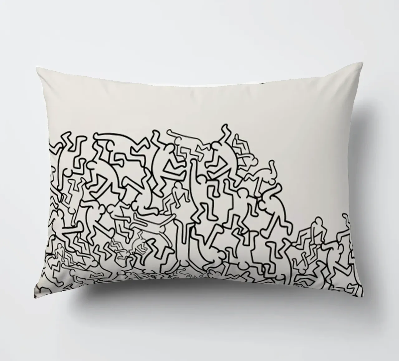 Keith Haring LA CADUTA cuscino da edward shop