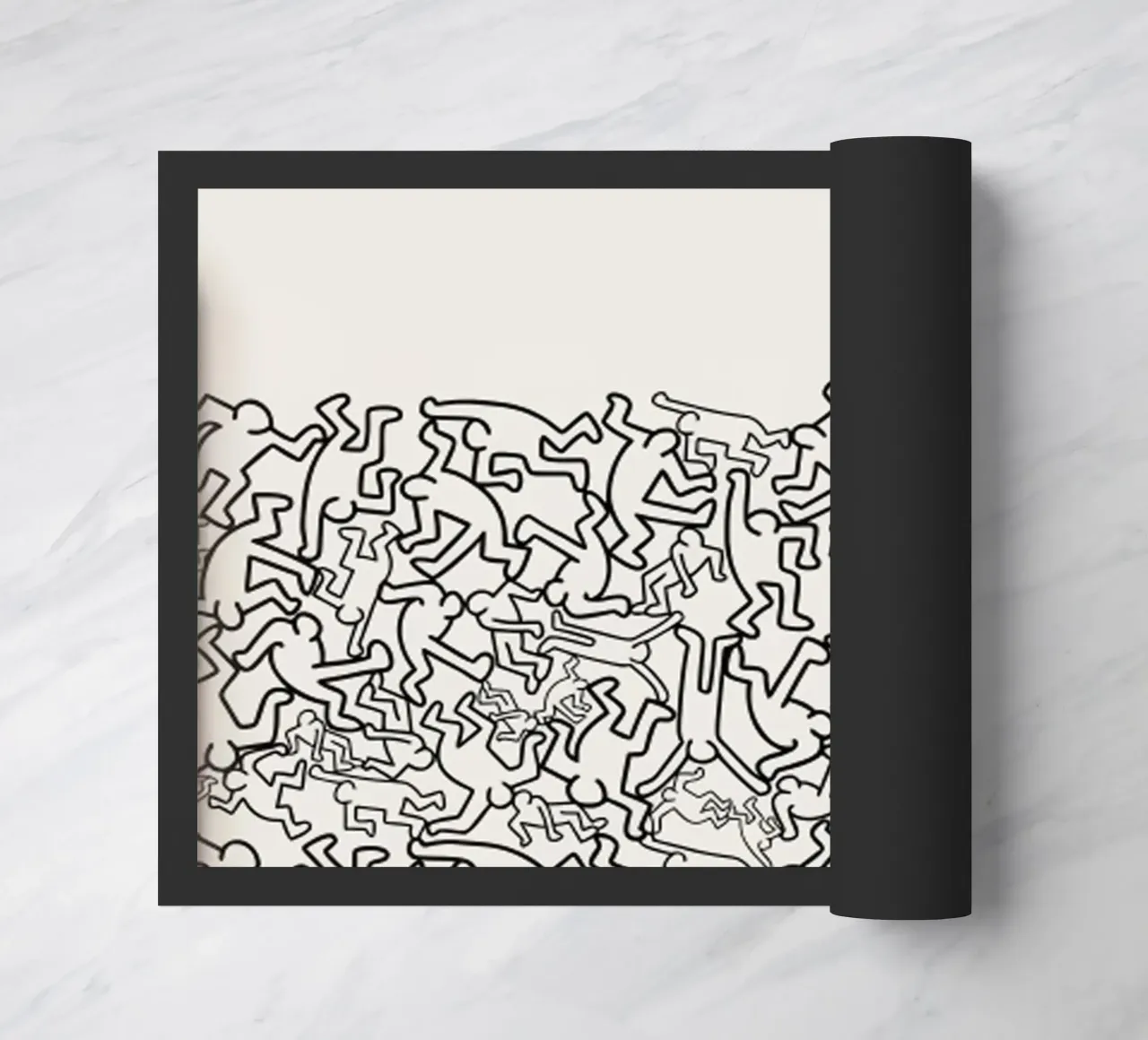 Keith Haring LA CADUTA zerbino da edward shop