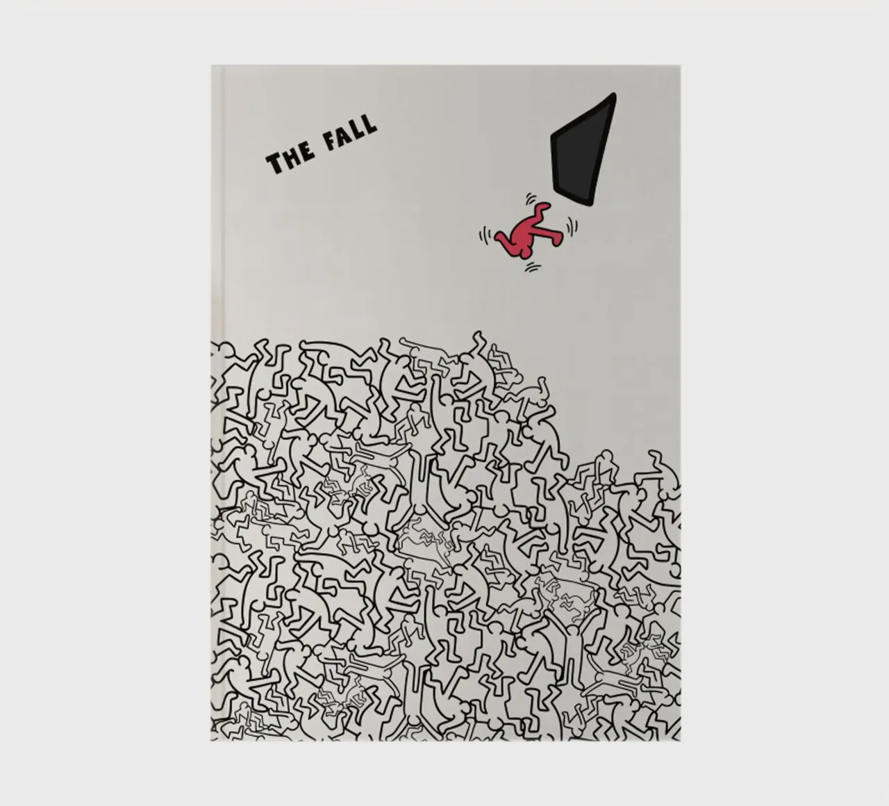 Keith Haring THE FALL notebook by edward shop