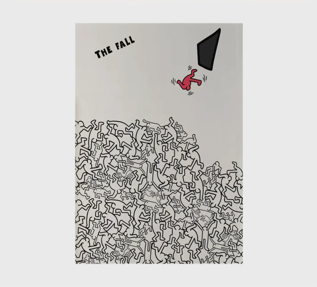 Keith Haring THE FALL notebook by edward shop