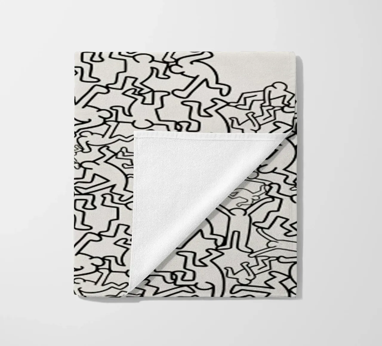 Keith Haring LA CADUTA telo mare da edward shop