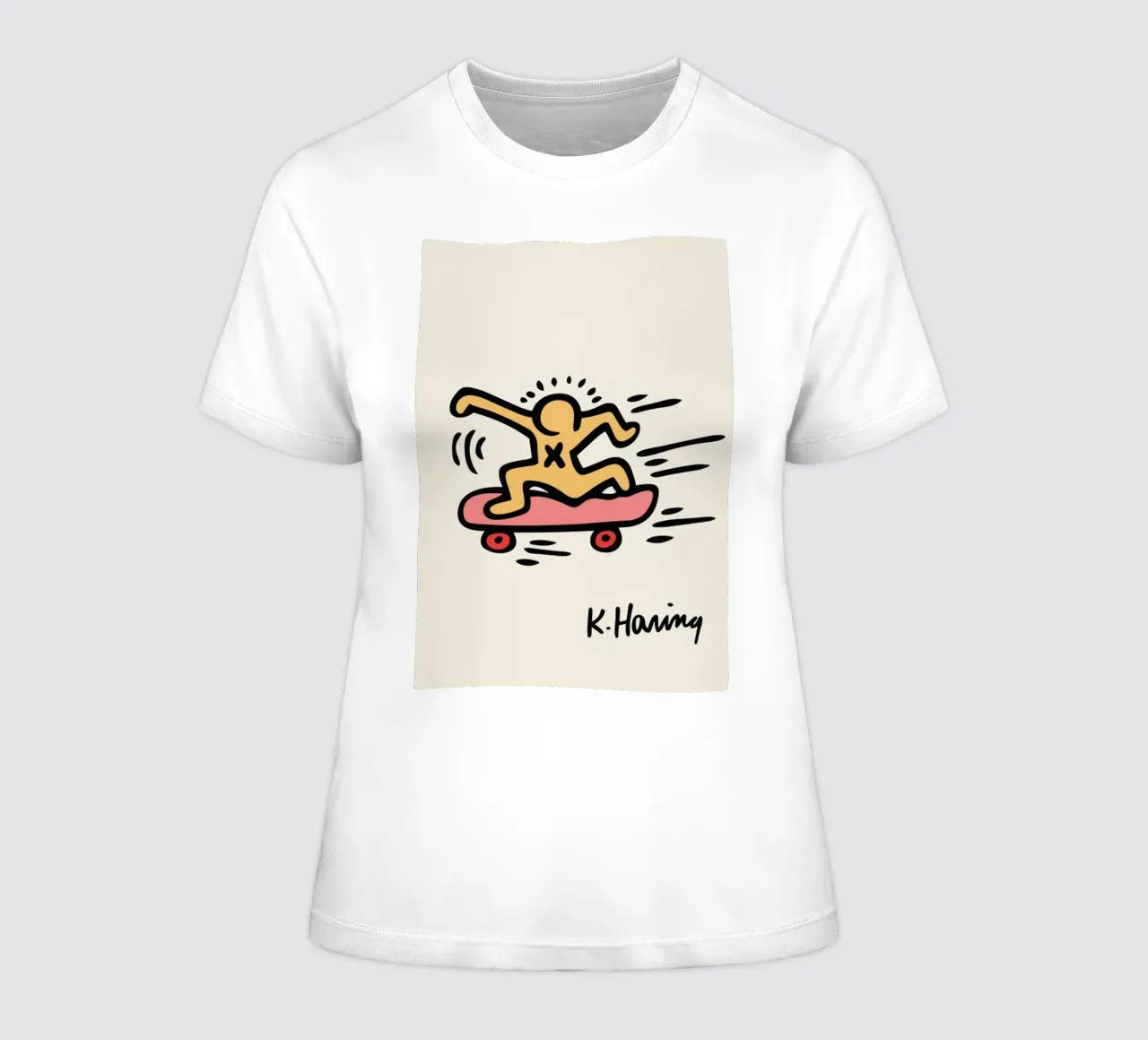 Keith Haring t-shirt da donna da edward shop