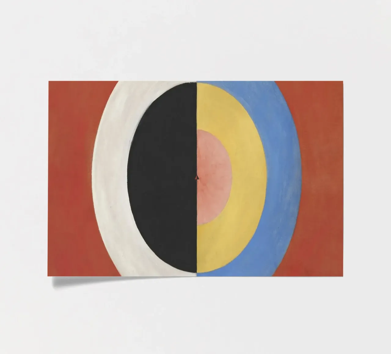 hilma af klint overlapping sticker sheet by jay romero