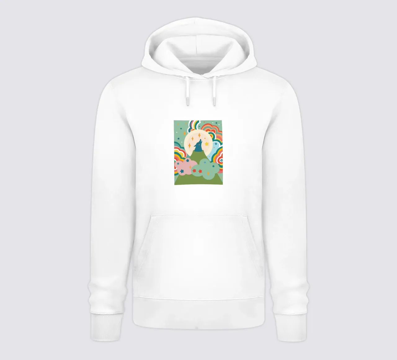 Wolf Roar Hoodie von CUTE ANIMALS
