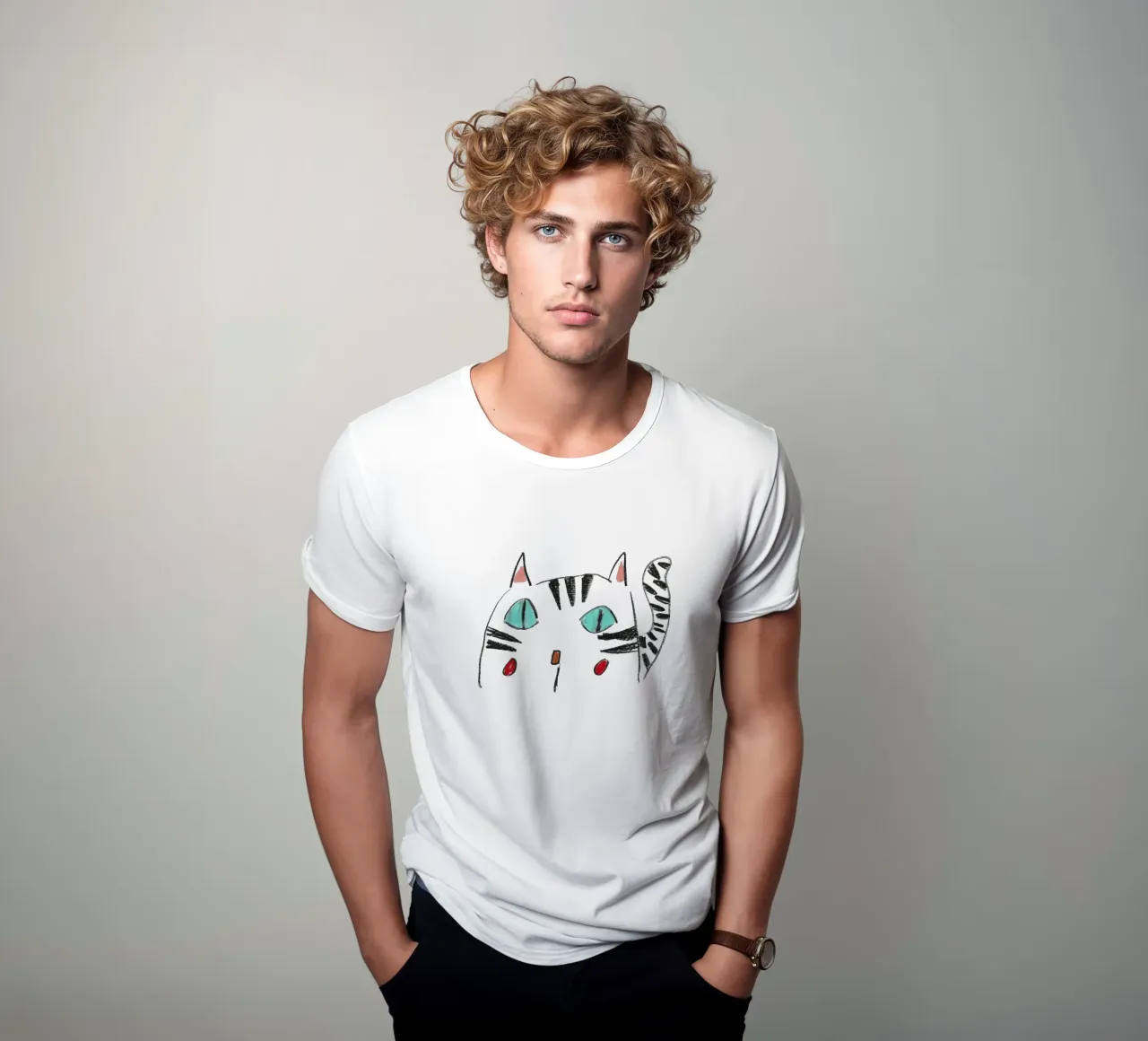 Miau Miau #2 t-shirt da Ava Baleine