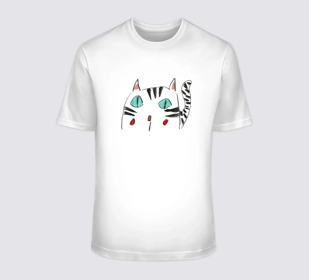 Miau Miau #2 t-shirt da Ava Baleine